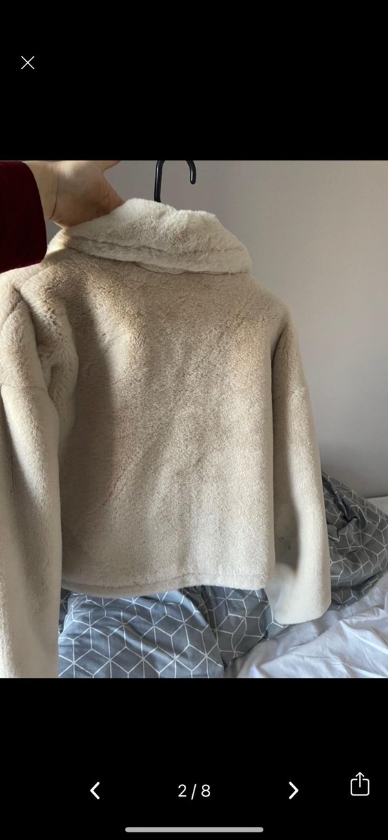 Stradivarius peluş mont - Görsel 2