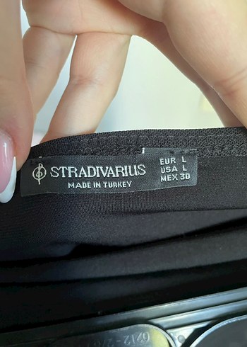 Stradivarius tüllü crop - Görsel 2