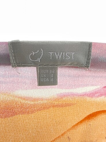 36 Beden çeşitli Renk Twist Kısa Elbise %70 İndirimli.