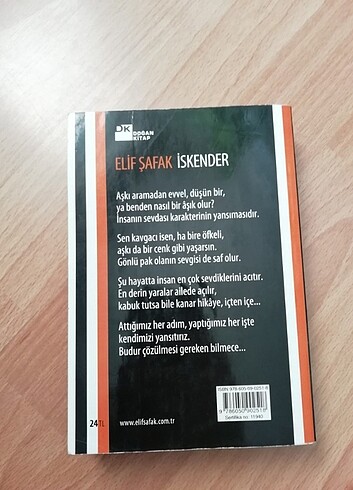  Beden Elif Şafak, İskender