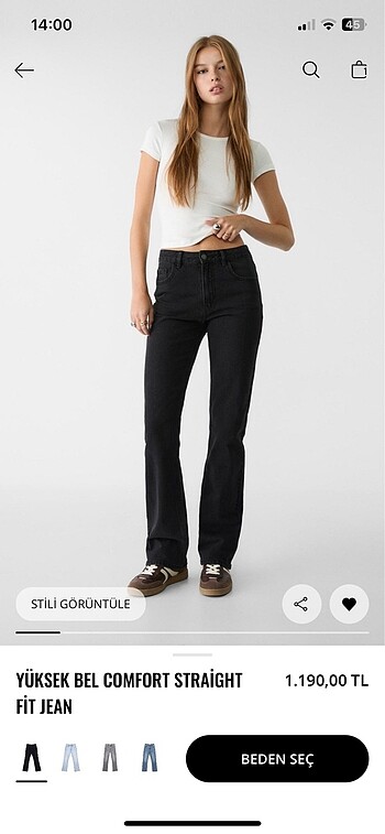 stradivarius jean