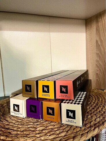 Nespresso 70 Kapsül.