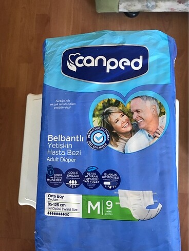 Diğer Bel bantlı yetişkin hasta bezi