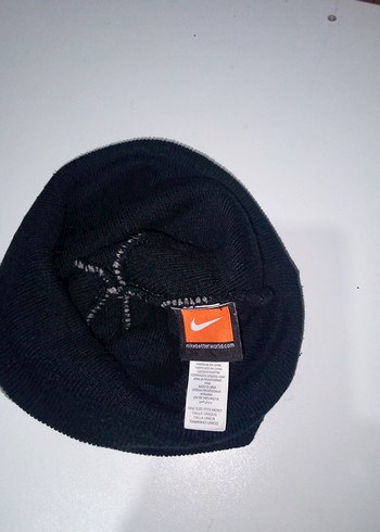 Nike Orijinal Siyah Gri Cizgili Triko Bere Rahat Ve Sik