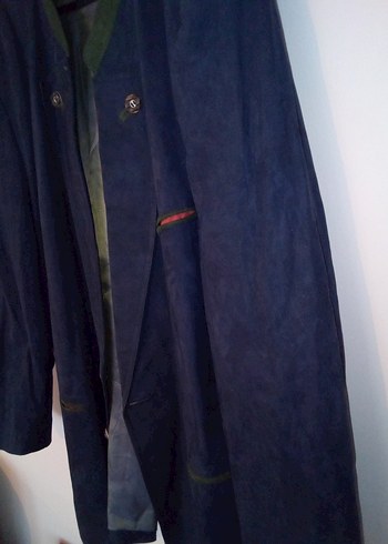 Pull and Bear Bavyera Ceket Suet Lacivert En 60 Yeni Gibi Boy 87 Kol68 Gogus54