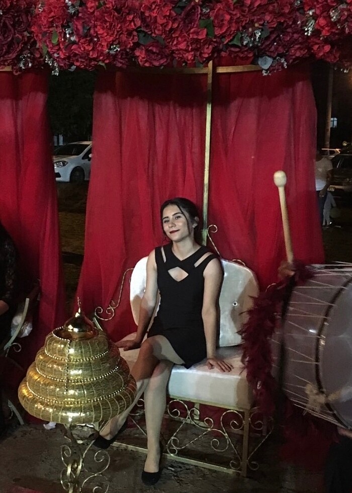 Askılı Mini Elbise - Görsel 2