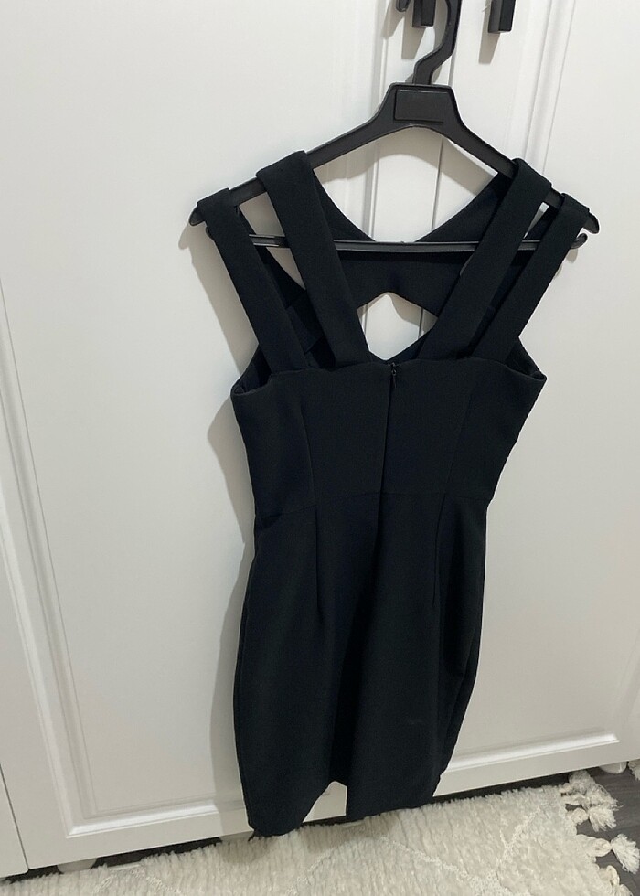 Askılı Mini Elbise - Görsel 5