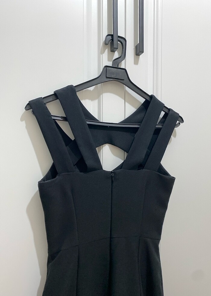 Askılı Mini Elbise - Görsel 4