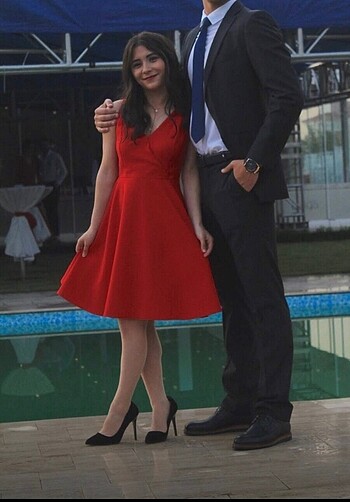 Askılı Mini Elbise - Görsel 2