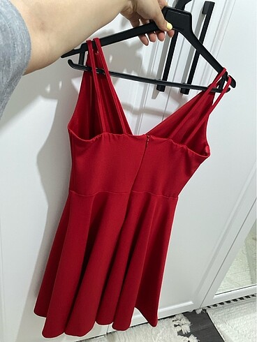 Askılı Mini Elbise - Görsel 6