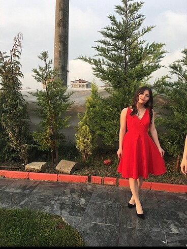 Askılı Mini Elbise - Görsel 10