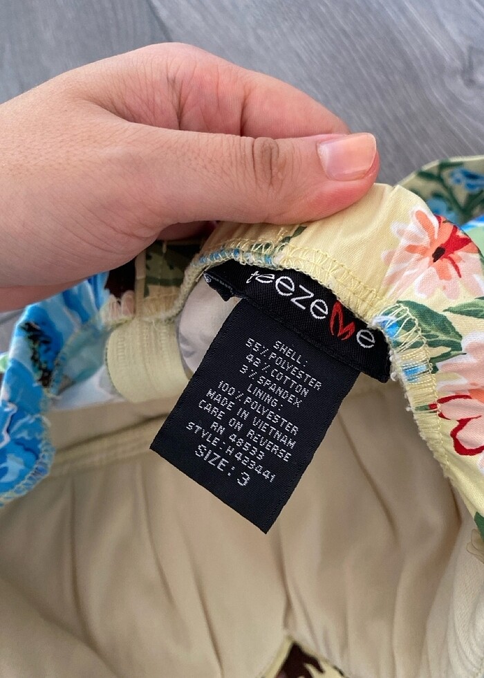 Straplez Saten Elbise - Görsel 4