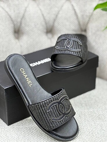 38 Beden siyah Renk Chanel terlik