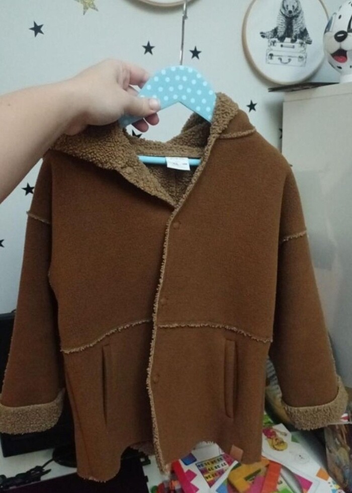 Zara çocuk kaban - Görsel 5