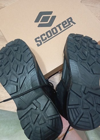 Scooter Siyah Su Geçirmez Erkek Bot - Görsel 6