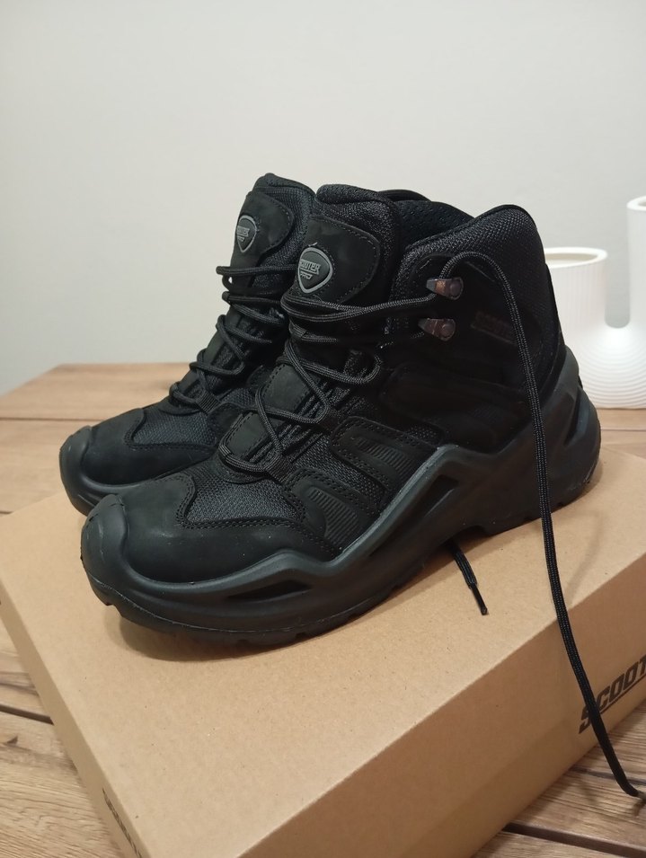 Scooter Siyah Su Geçirmez Erkek Bot - Görsel 3