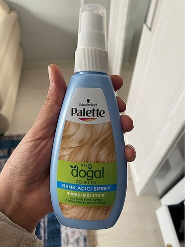 Palette renk açıcı sprey