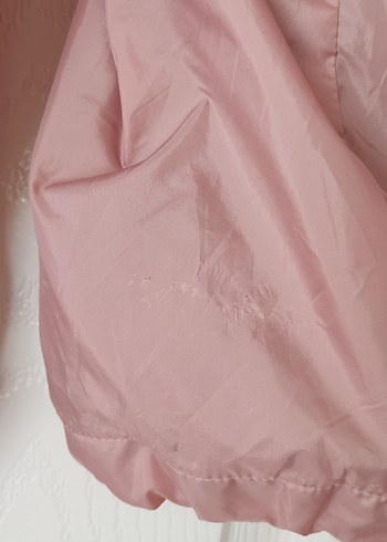 40 Beden pembe Renk Pembe Parlak Fermuarlı Kadın Ceket