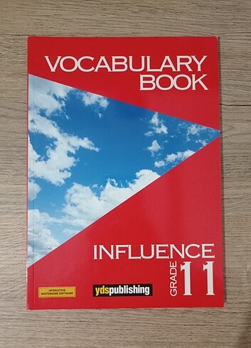 YDS PUBLISHING Influence Grade 11 Vocabulary Book
