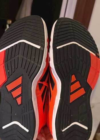 Kırmızı Bağcıklı Adidas Spor Ayakkabı - Görsel 2