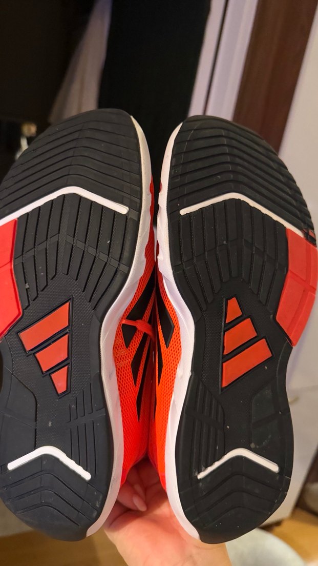 Kırmızı Bağcıklı Adidas Spor Ayakkabı - Görsel 2