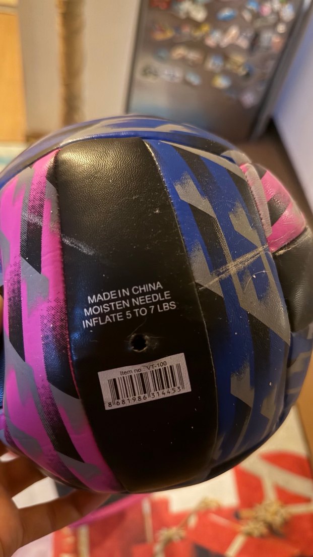 Renkli Desenli voleybol topu Avessa - Görsel 3