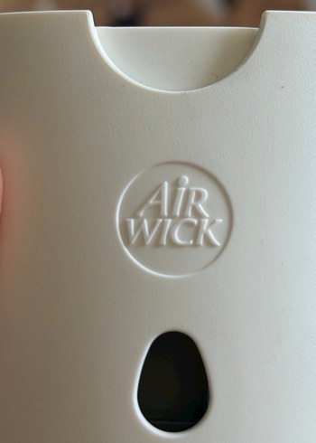 Beyaz ve Gri Çiçek Desenli airwick sprey - Görsel 4