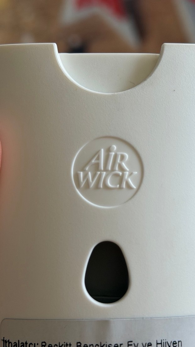 Beyaz ve Gri Çiçek Desenli airwick sprey - Görsel 4