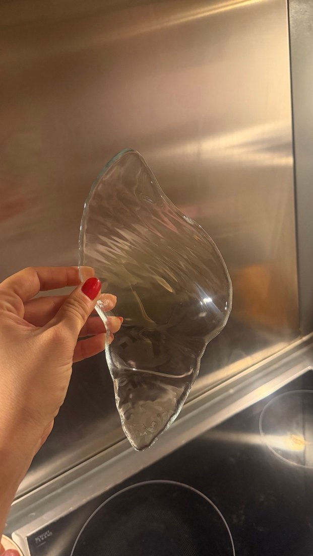 6lı cam istiridye şeklinde çerezlik - Görsel 2