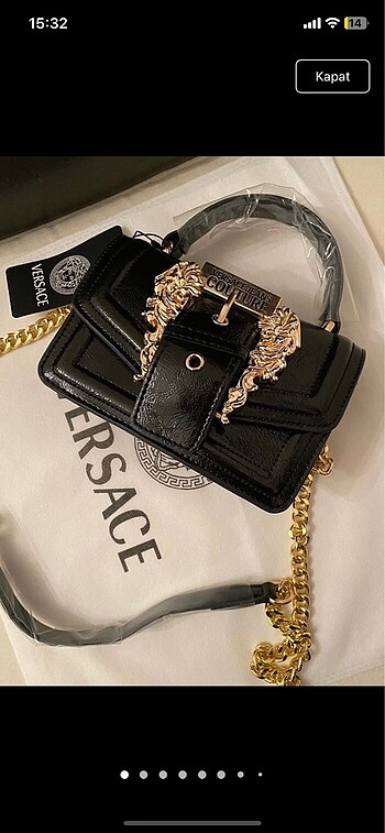 Versace askılı çanta