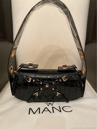 Manu Atelier Manc kol çantası