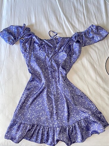Zara ZARA SATEN ELBISE
