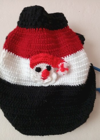 Renkli noel baba figürlü kedi ve köpek kıyafeti - Görsel 2