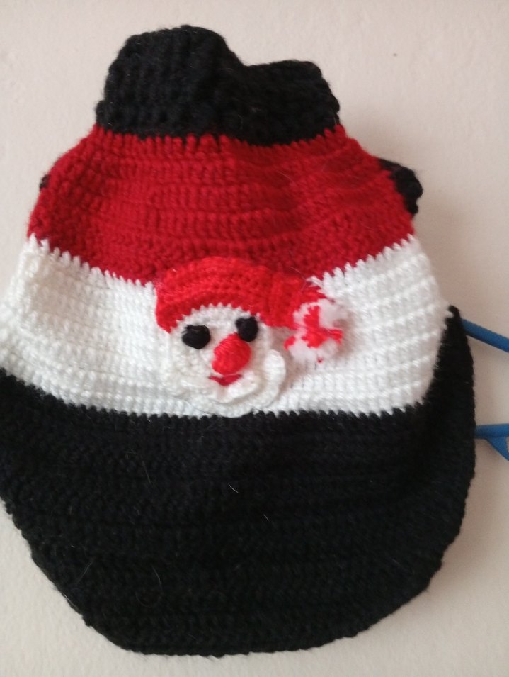 Renkli noel baba figürlü kedi ve köpek kıyafeti - Görsel 2