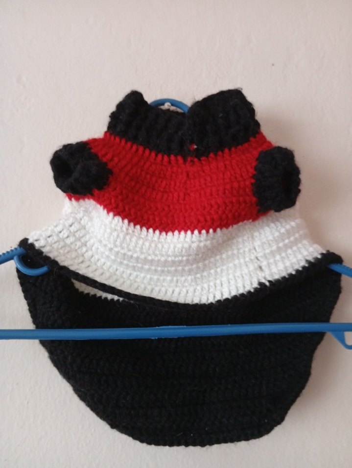 Renkli noel baba figürlü kedi ve köpek kıyafeti - Görsel 4