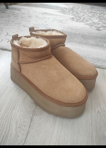 38,5 Beden camel Renk UGG platform