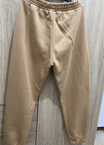 Bej Kadın Rahat Kesim Eşofman Altı - Görsel 2