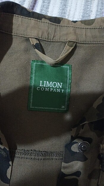 Limon Company Asker yeşili gömlek