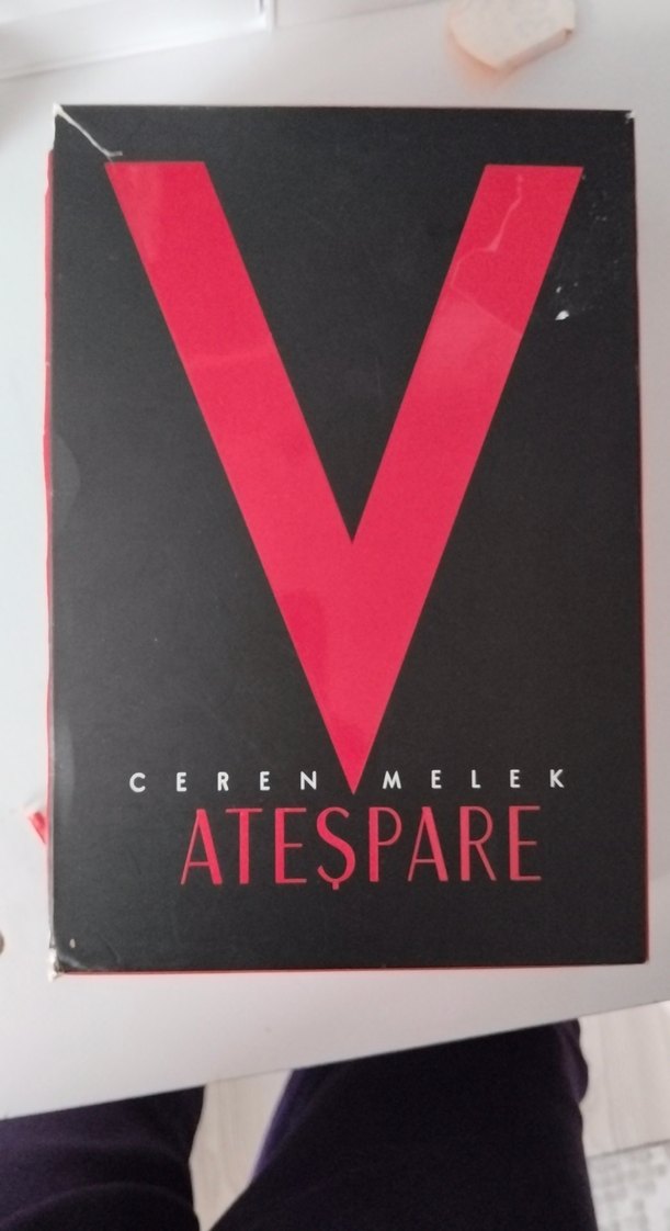 Ateşpare 1 ciltli ve Çizgisiz Defter - Ceren Melek - Görsel 2