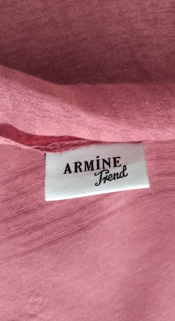 Bordo Kadın Bohem Şal - Görsel 2