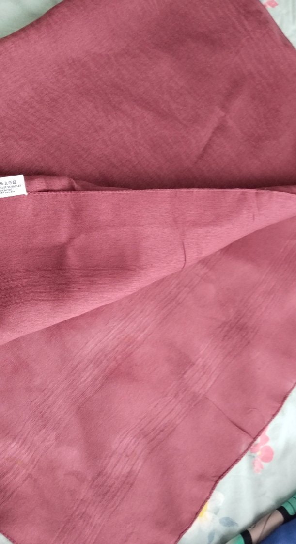 Bordo Kadın Bohem Şal - Görsel 3