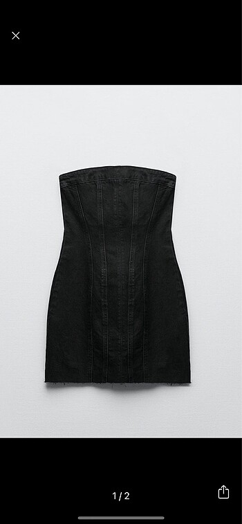 Zara Straplez kot elbise