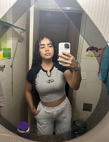 Kısa kollu crop