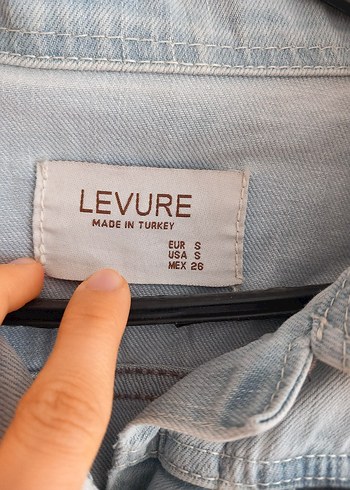 Mavi Pastel Düğmeli Kadın Denim Ceket - Görsel 5