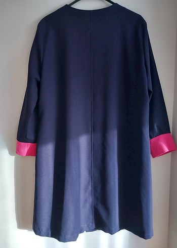 Kadın Mor Uzun Fermuarlı Tunik - Görsel 3