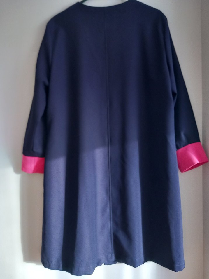 Kadın Mor Uzun Fermuarlı Tunik - Görsel 4