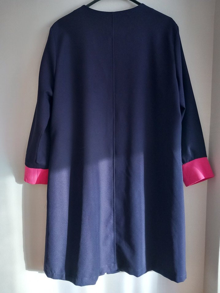 Kadın Mor Uzun Fermuarlı Tunik - Görsel 3