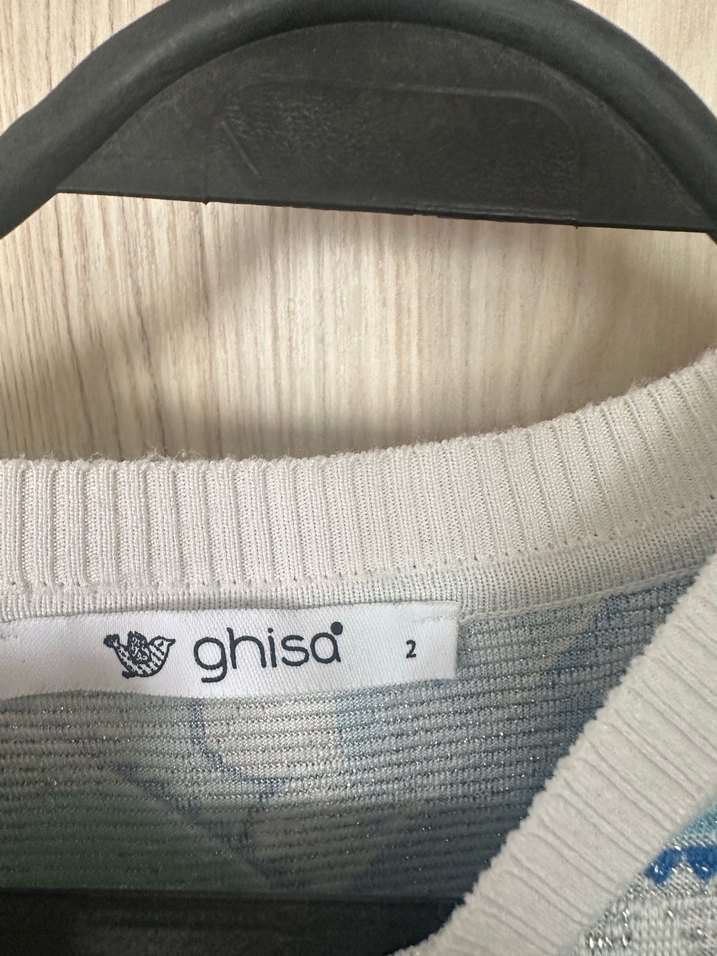 Bol Kesim, Uzun Kollu, Çok Renkli Bohem Bluz - Görsel 3