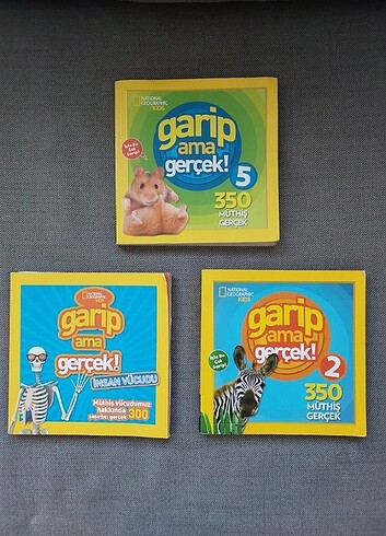 Garip Ama Gerçek serisi 3 cilt