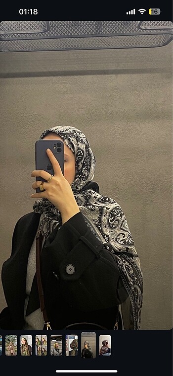 Fleursoie Hint ipek şal